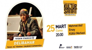 ‘Delibahar’ Tiyatroseverlerle Buluşacak