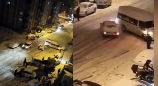 Elbistan’da trafik kazaları kamerada