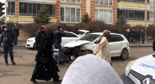 Elbistan’da zincirleme kaza: 2 yaralı