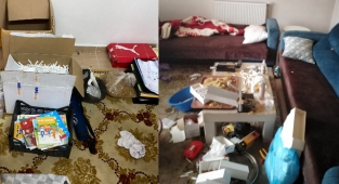 Evinin odasını sigara imalathanesine dönüştürdü