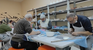 İleri Yaş Atölyelerinde Eğitimler Devam Ediyor