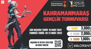 Kahramanmaraş Gençlik Turnuvası Başlıyor