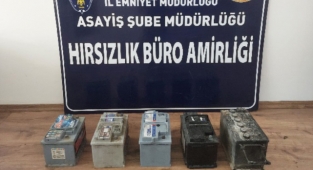 Kahramanmaraş'ta Akü Hırsızı Kıskıvrak Yakalandı