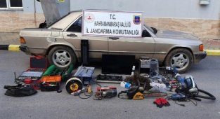 Kahramanmaraş’ta bağ evinde hırsızlık