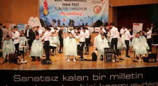 Kahramanmaraş'ta en iyi makaslar yarıştı