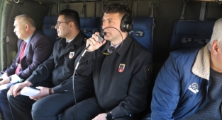 Kahramanmaraş’ta helikopter destekli trafik denetimi