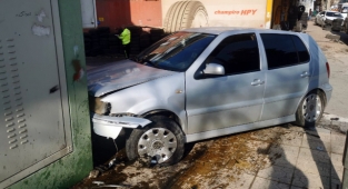 Kahramanmaraş’ta otomobil elektrik trafosuna çarptı: 1 yaralı