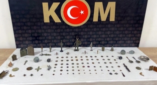 Kahramanmaraş’ta tarihi eser operasyonu