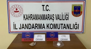 Kahramanmaraş’ta üzerinde uyuşturucu bulunan 1 kişi gözaltına alındı