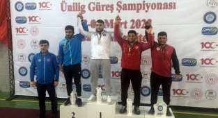 KSÜ Güreş Takımı, Türkiye Üniversiteler Ünilig Güreş Şampiyonası’nda Takım Halinde Şampiyon Oldu