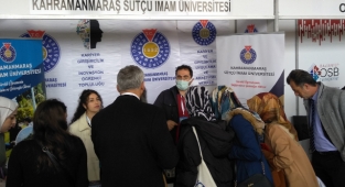 KSÜ, İpek Yolu Kariyer Fuarına Damga Vurdu