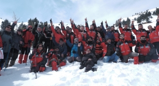 Muhsin Yazıcıoğlu helikopterinin düştüğü Keş Dağı'nda anıldı