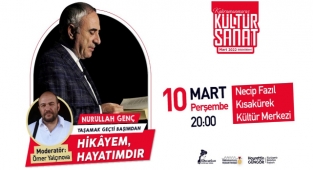 Nurullah Genç’le ‘Hikâyem, Hayatımdır’ Söyleşisi