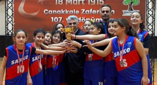 SANKO Okulları Basketbol Takımı İl İkincisi Oldu
