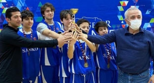 SANKO Okulları Yıldız Erkek Basketbol Takımı İl Birincisi Oldu