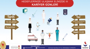 SANKO Üniversitesi Kahramanmaraş’ta Kariyer Günü Düzenliyor