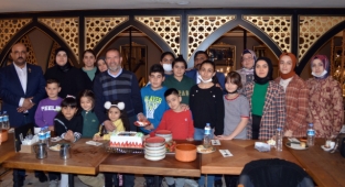 Şehit Çocuklarından Sami Dedelerine Doğum Günü Sürprizi