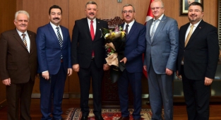 Serbest Muhasebeci Mali Müşavirler Odası’ndan Başkan Güngör’e Ziyaret