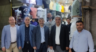 Ahmet Kuybu’dan Bayram Öncesi Esnaf Ziyareti