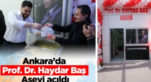 Ankara’da Prof. Dr. Haydar Baş Aşevi açıldı