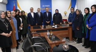 Başkan Güngör MKYK Üyesi Ceylan’la Teşkilatla Buluştu