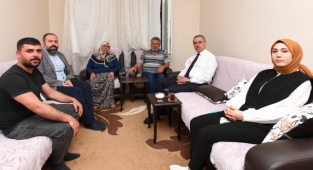 Başkan Güngör Şehit Ailesiyle İftar Yaptı