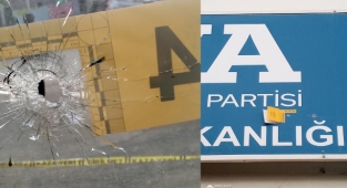 Deva Partisi Pütürge İlçe binasına yapılan silahlı saldırıya kınama