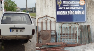 Kahramanmaraş’ta bağ evi hırsızı tutuklandı