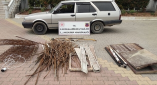 Kahramanmaraş’ta bağ evi hırsızları yakalandı