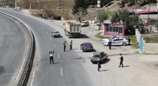 Kahramanmaraş’ta Jandarma’dan trafik denetimi