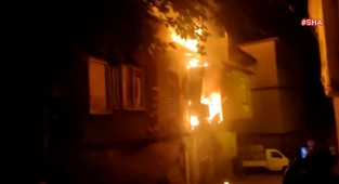 Kahramanmaraş’ta müstakil evde yangın