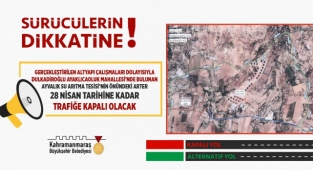 Kahramanmaraş’ta Sürücüler Dikkat!