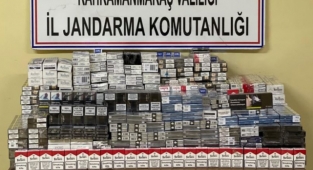 Kahramanmaraş’ta Yolcu Otobüsünde Kaçak Sigara Bulundu