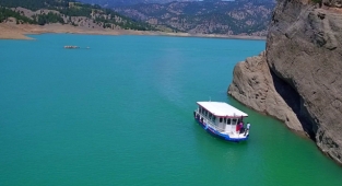 Menzelet Barajı’nda Tekne Turları Başlıyor