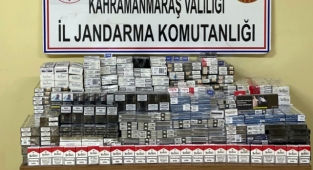 Pazarcık’ta kaçak sigara ele geçirildi