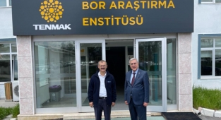 Rektör Can, Bor Araştırma Enstitüsünü Ziyaret Etti