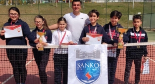 SANKO Okulları Öğrencilerinin Tenis Başarısı
