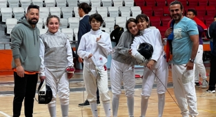 SANKO Okulları Öğrencisi Eskrimde Türkiye Beşincisi Oldu