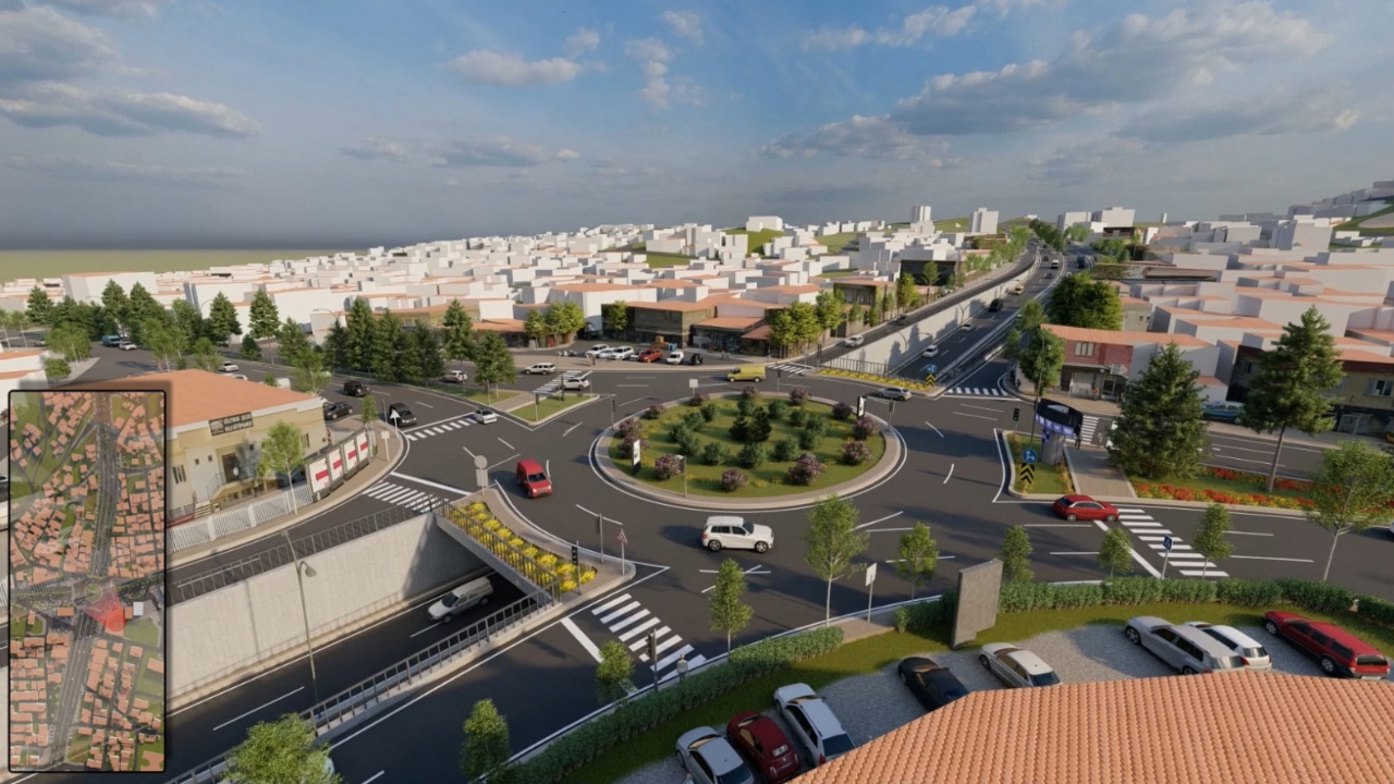 Tevfik Kadıoğlu Köprülü Kavşak Yapımı Başlıyor