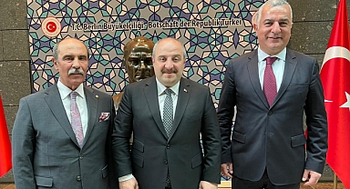 Başkan Balcıoğlu, Bakan Varank'la yatırımları değerlendirdi