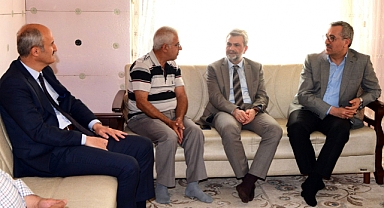 Başkan Güngör’den Taş Ailesine Geçmiş Olsun Ziyareti
