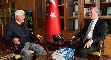 Başkan Güngör Özal’ı Makamında Ağırladı