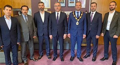 Başkan Güngör UID Bölge Başkanı Yetimova ile Bir Araya Geldi