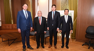 Başkan Mahçiçek, Macaristanlı Ataşeleri misafir etti