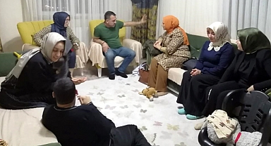 Büyükşehir Aile Ziyaretlerini Sürdürüyor