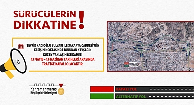 Büyükşehir’den Alternatif Güzergâh Uyarısı!