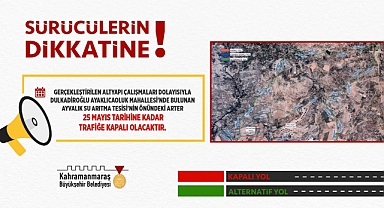 Büyükşehir’den Sürücülere Uyarı!