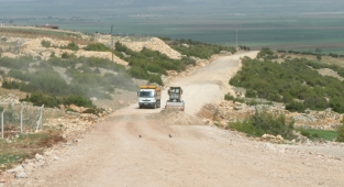 Cimikanlı’nın Yeni Yolunda Çalışmalar Devam Ediyor