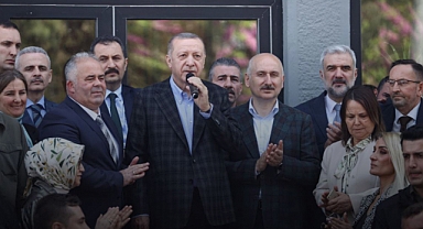 Cumhurbaşkanı Erdoğan, Çatalca’da halka hitap etti