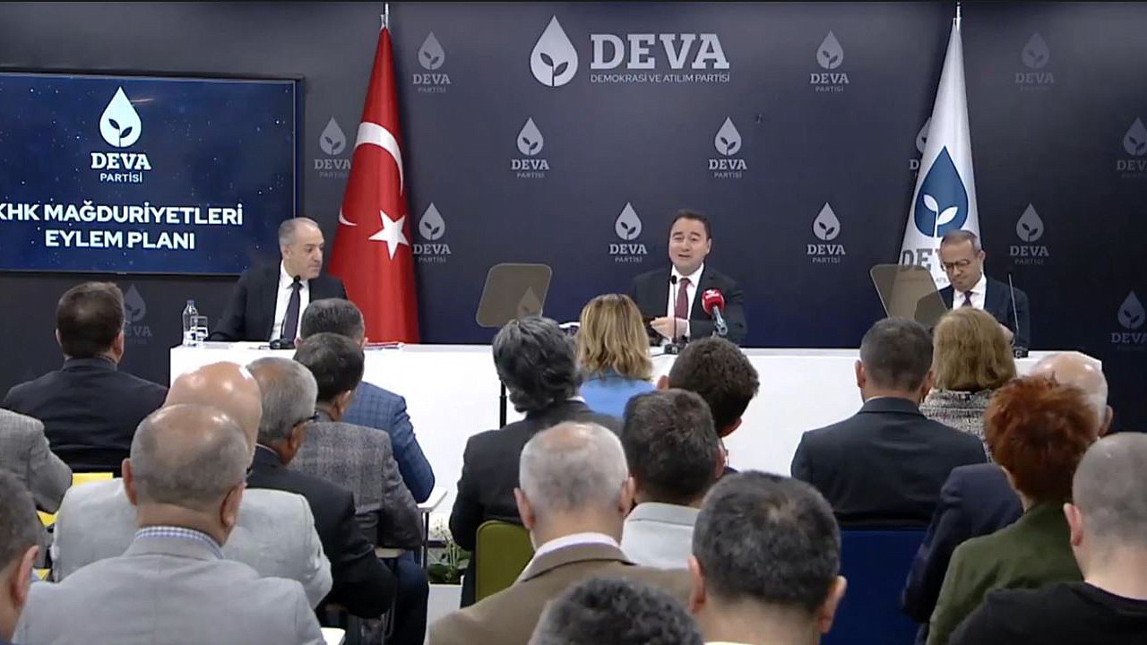 Deva Partisi, KHK Mağduriyetleri Eylem Planını Açıkladı